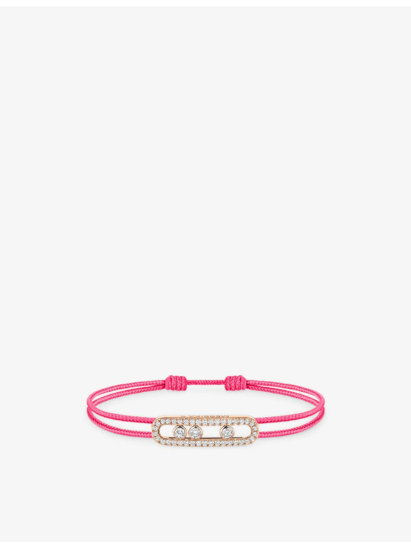 Messika pink pavé diamond bracelet, UK version