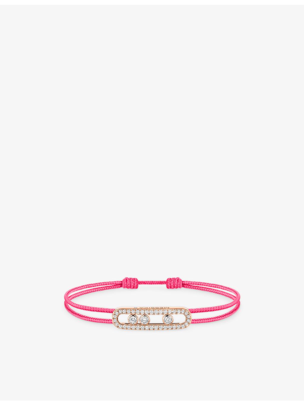 Messika pink pavé diamond bracelet, UK version