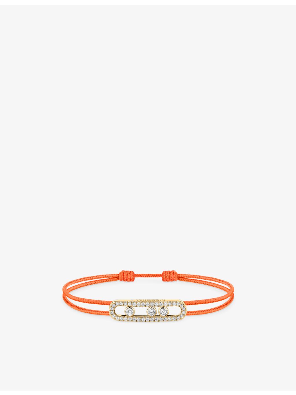 Messika rose gold diamond cord bracelet - British product