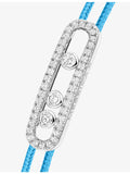 Messika 18ct rose gold 0.26ct diamond cord bracelet, UK version