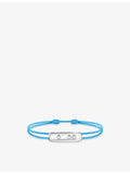 Messika diamond cord bracelet 18ct white gold 0.09ct - British product