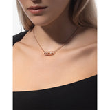 Messika diamond necklace 18ct gold 0.20ct, imported from the UK