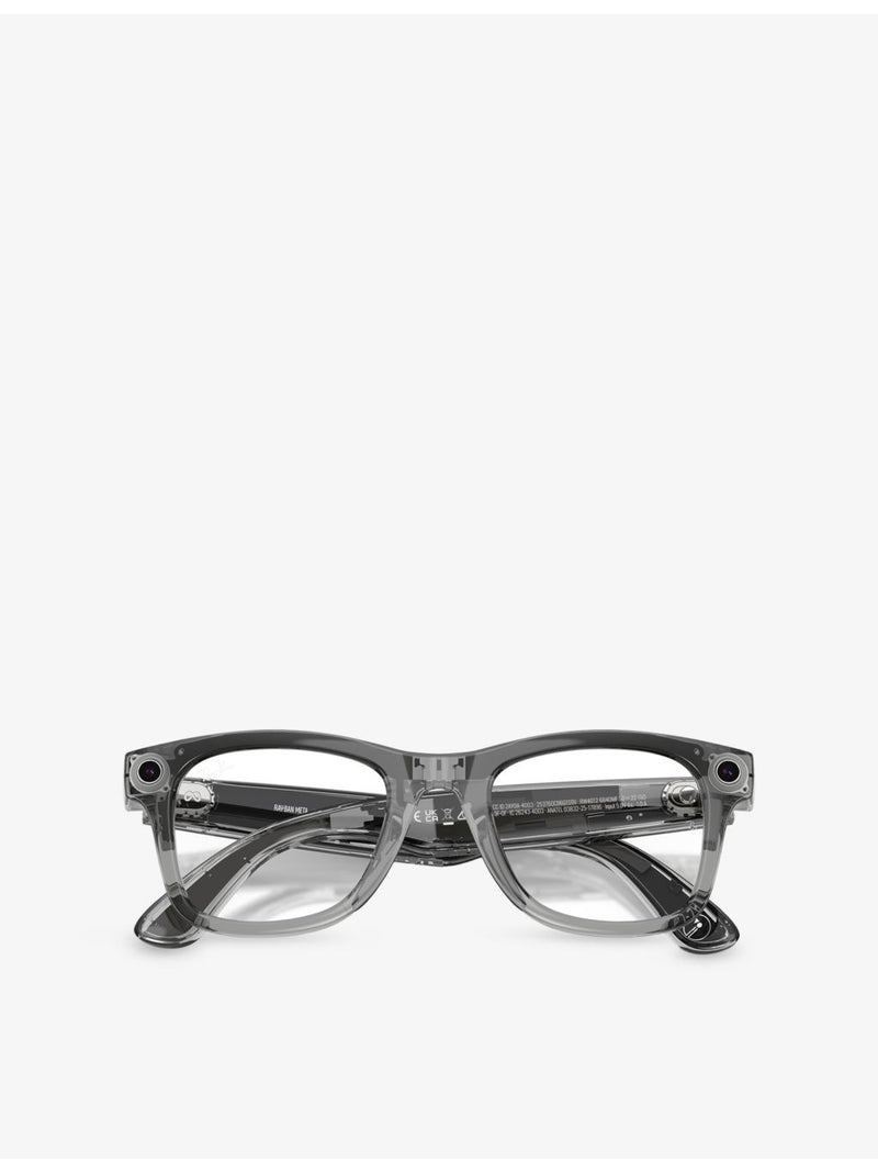 Ray-Ban RW4012 Wayfarer polarised AI glasses, UK version