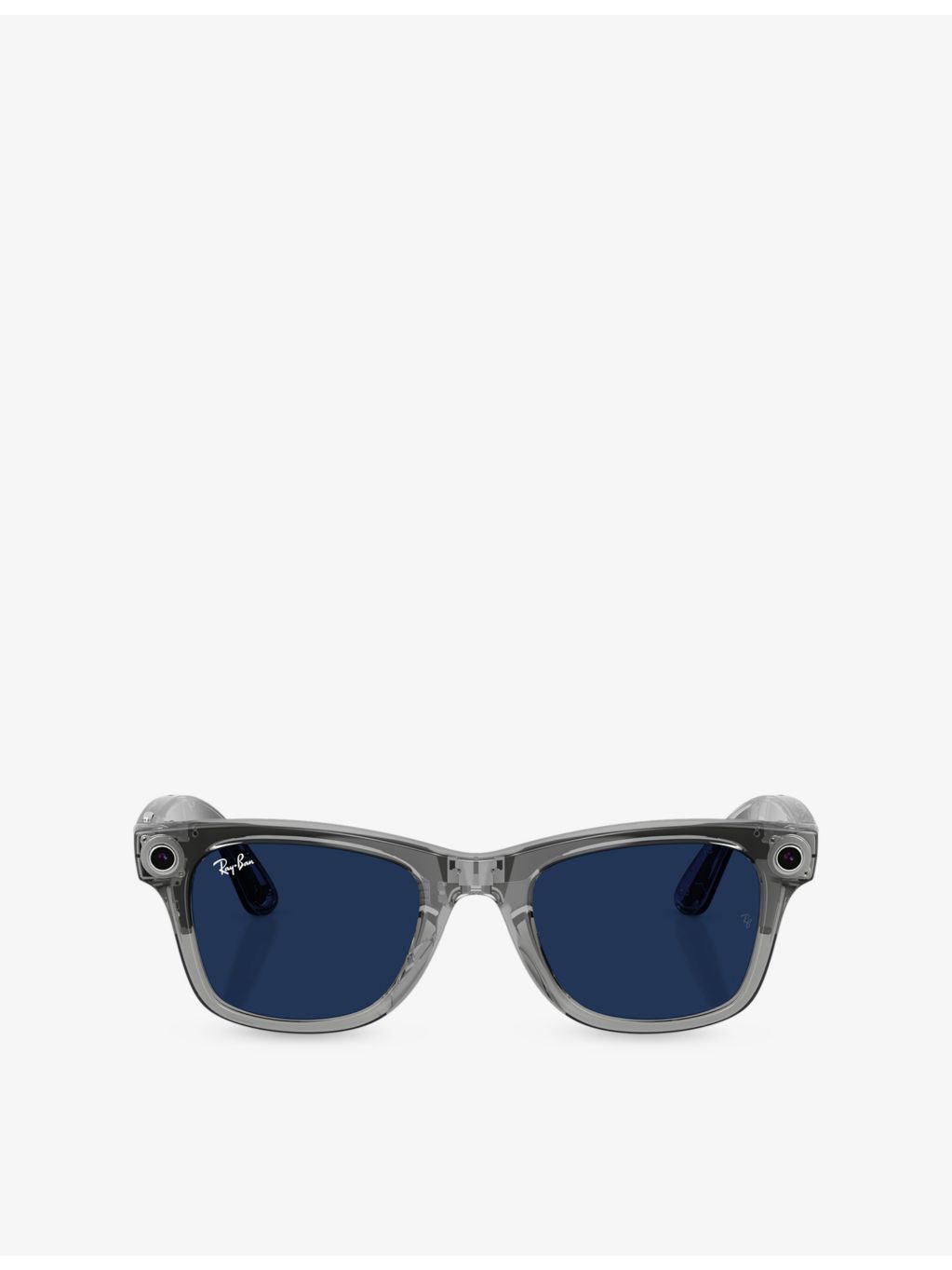Ray-Ban Wayfarer Meta AI glasses with polarised lenses, UK version