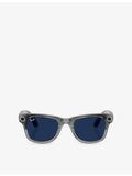 Ray-Ban Wayfarer Meta AI glasses with polarised lenses, UK version