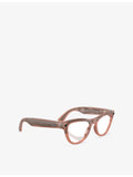 Ray-Ban Meta AI glasses cat-eye frame, imported from the UK