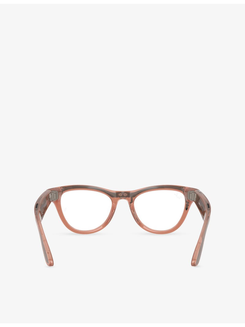 Ray-Ban Meta AI glasses cat-eye frame, imported from the UK
