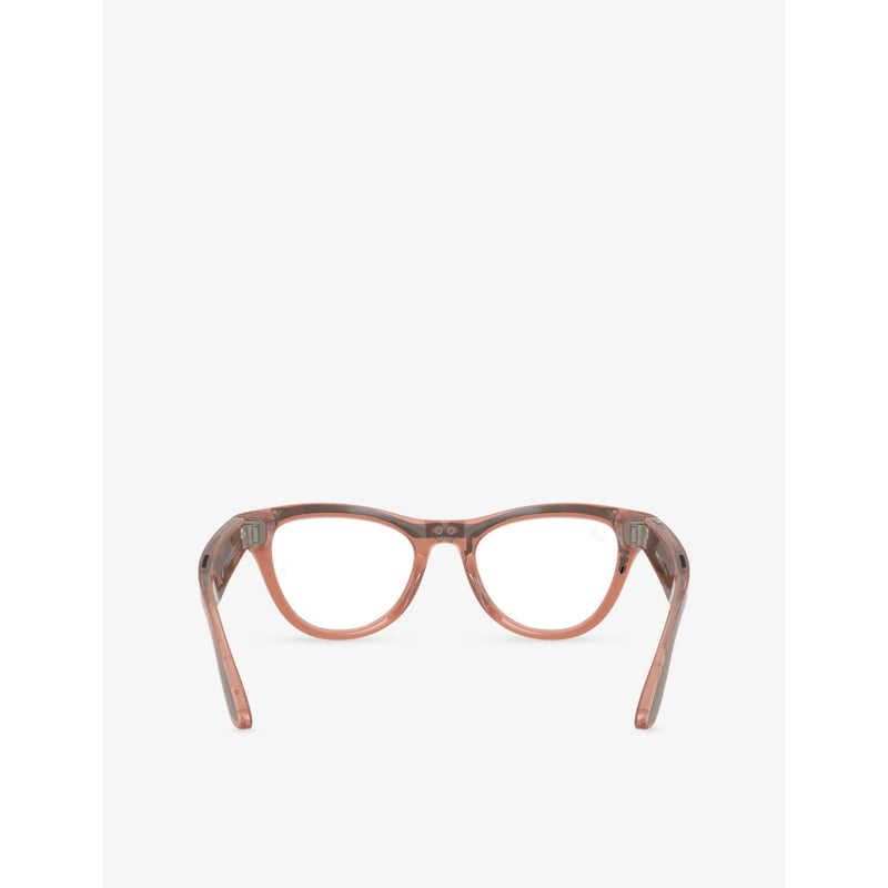 Ray-Ban Meta AI glasses cat-eye frame, imported from the UK