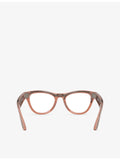 Ray-Ban Meta AI glasses cat-eye frame, imported from the UK