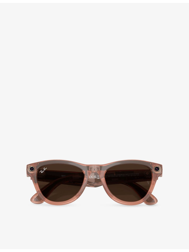 Ray-Ban Meta AI glasses cat-eye frame, imported from the UK