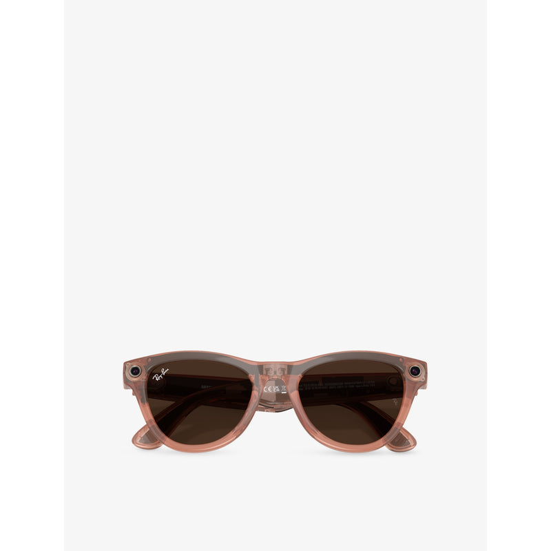 Ray-Ban Meta AI glasses cat-eye frame, imported from the UK