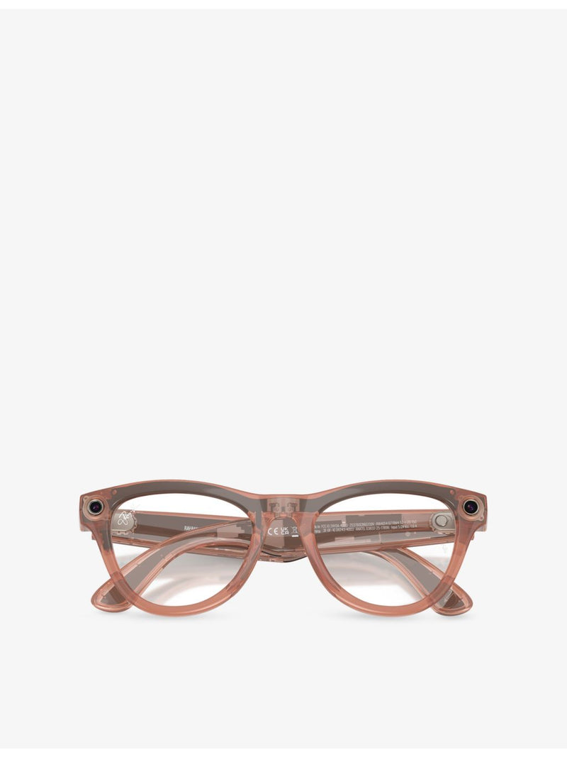 Ray-Ban Meta AI glasses cat-eye frame, imported from the UK