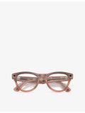 Ray-Ban Meta AI glasses cat-eye frame, imported from the UK