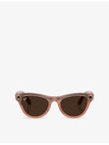 Ray-Ban Meta AI glasses cat-eye frame, imported from the UK