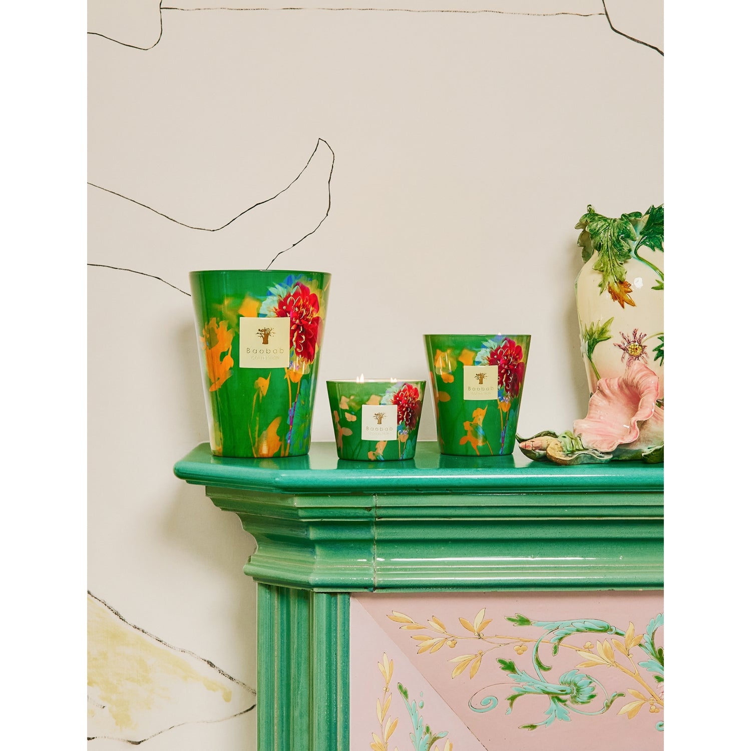 Baobab Collection Arty Flower Max scented candle 1.3 kg (British brand)