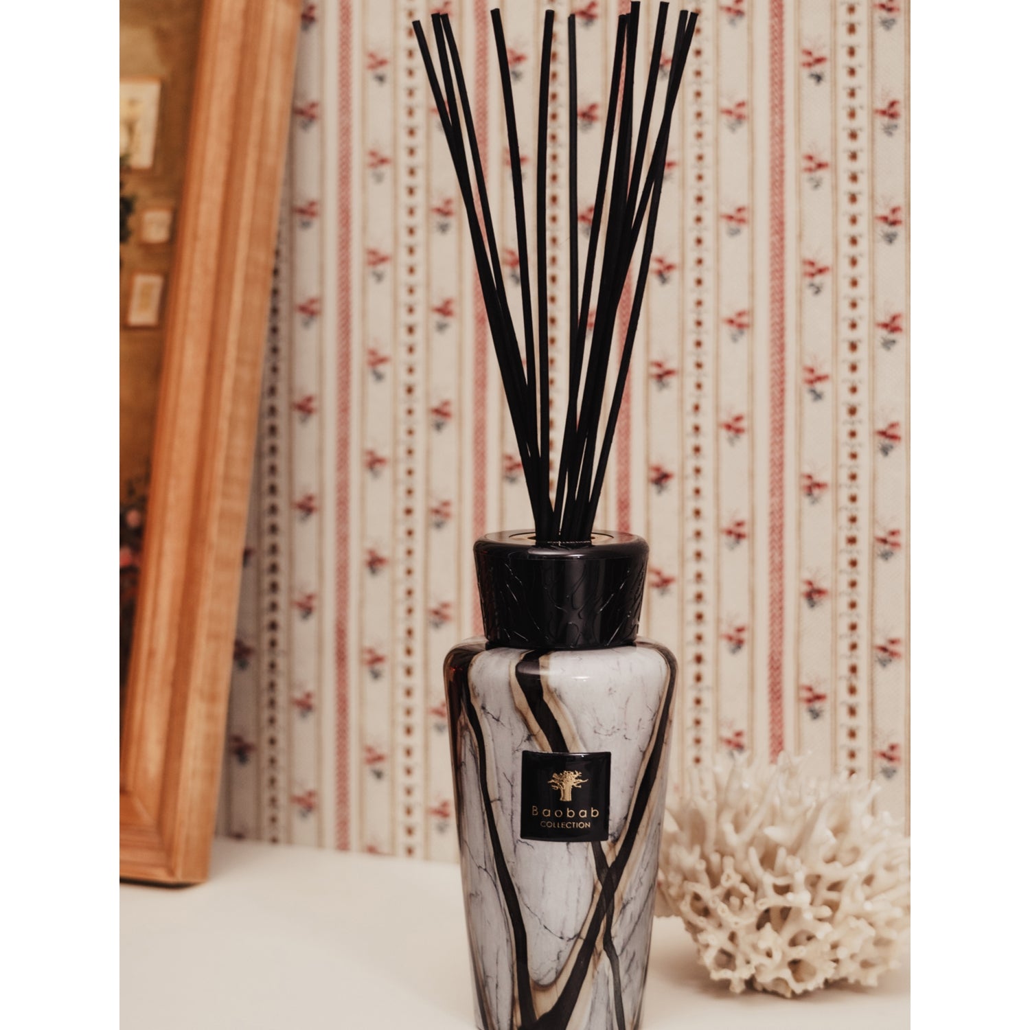 Baobab Collection Stones Marble reed diffuser 500ml, imported from the UK