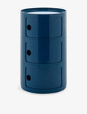 Kartell Componibili Big Tier 3-Drawer Storage Unit 69.5cm (British brand)