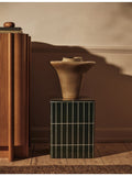ferm LIVING Evio large stoneware vase 35cm, imported from the UK
