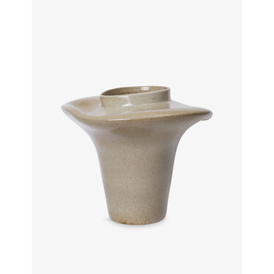 selfridges ferm LIVING Evio Large Stoneware Vase- Buy online at McGrocer