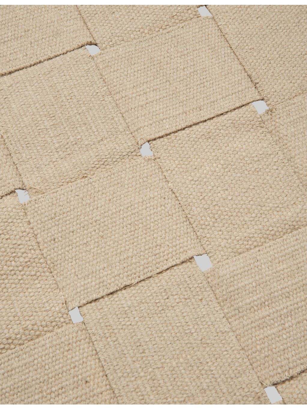 ferm LIVING Foundation wool cotton runner 80x200cm, UK version