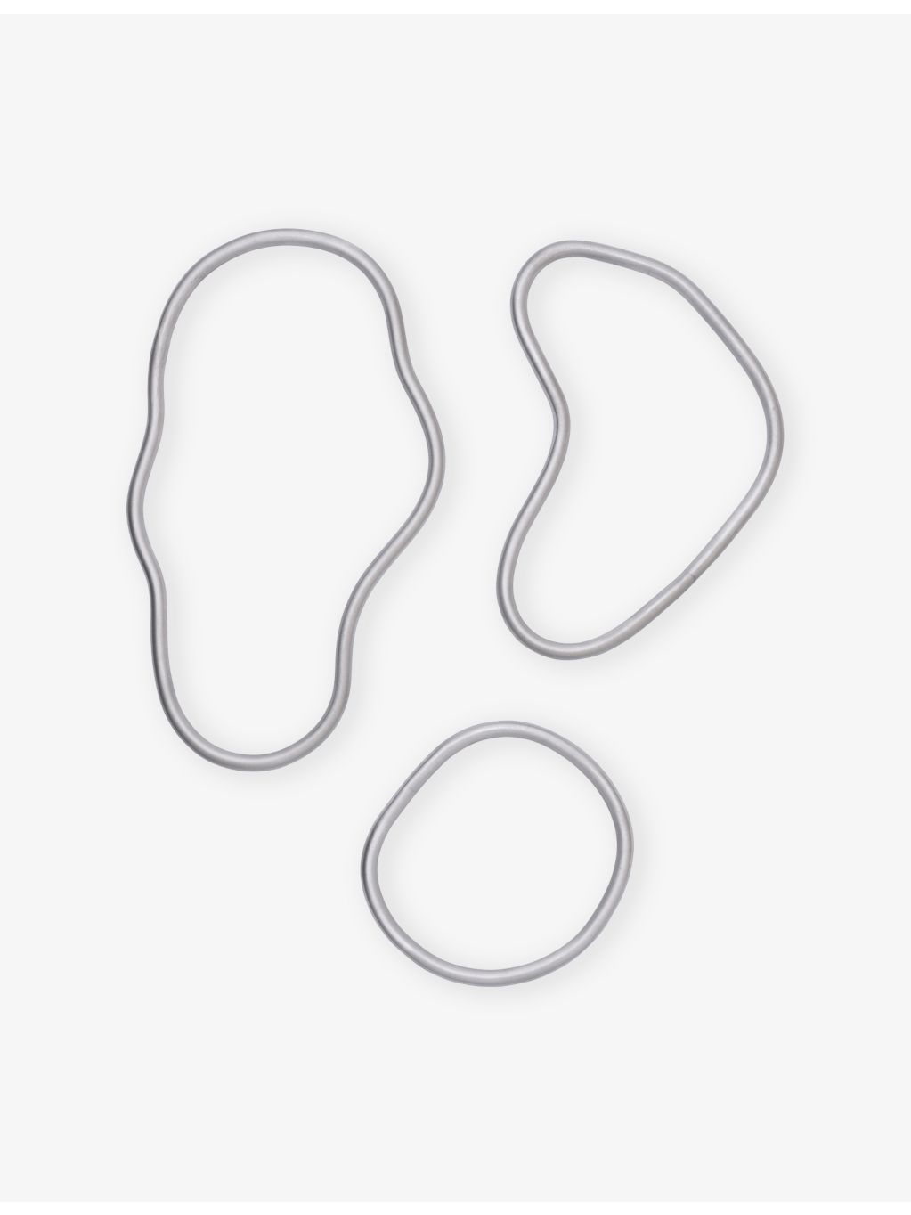 ferm LIVING aluminium trivets set of three, UK version