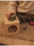 ferm LIVING Skye wooden puzzle box 10cm, imported from the UK