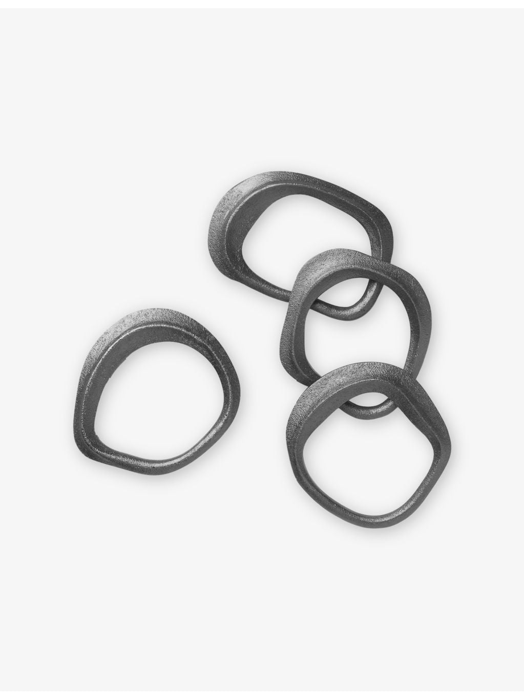 ferm LIVING napkin rings brass set of four (British brand)