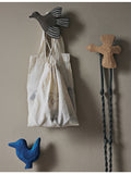 ferm LIVING Lola Bird wooden hook 11cm, UK version