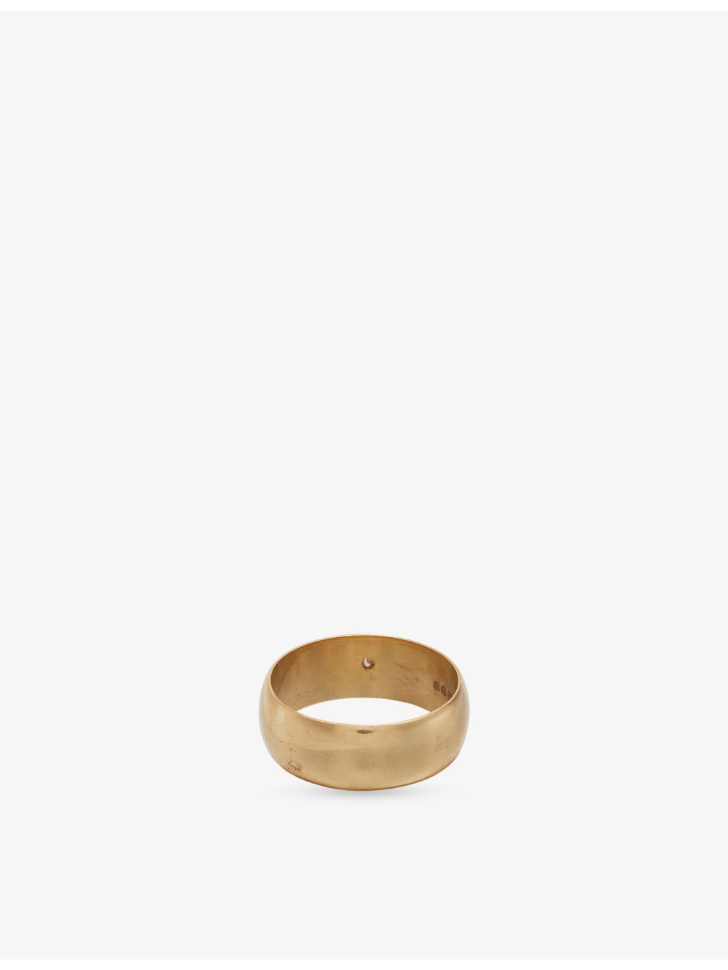 RESELFRIDGES 9ct gold marquise diamond ring, UK version