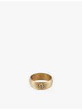 RESELFRIDGES 9ct gold marquise diamond ring, UK version