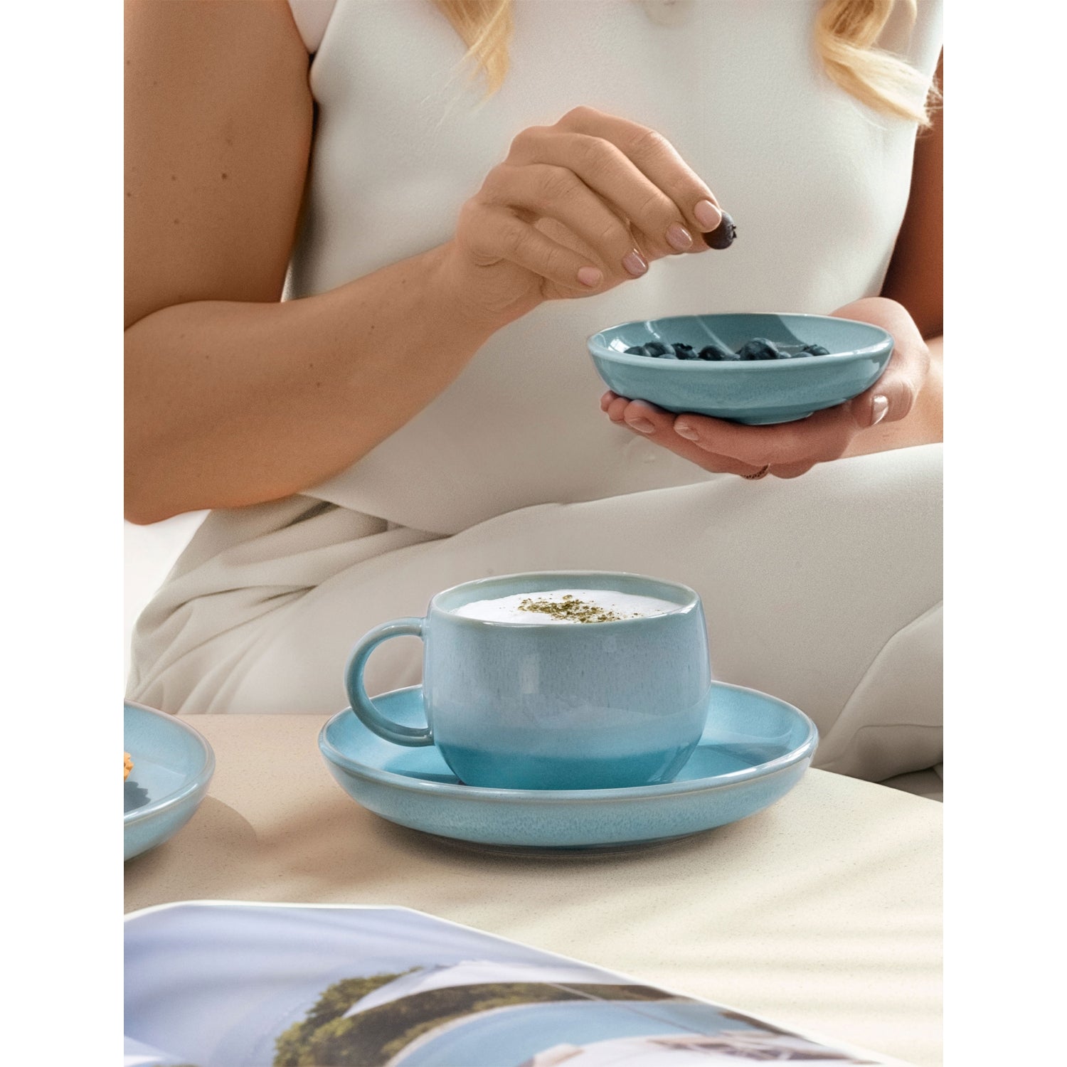 Villeroy & Boch Perlemor porcelain coffee cup 190ml - British product