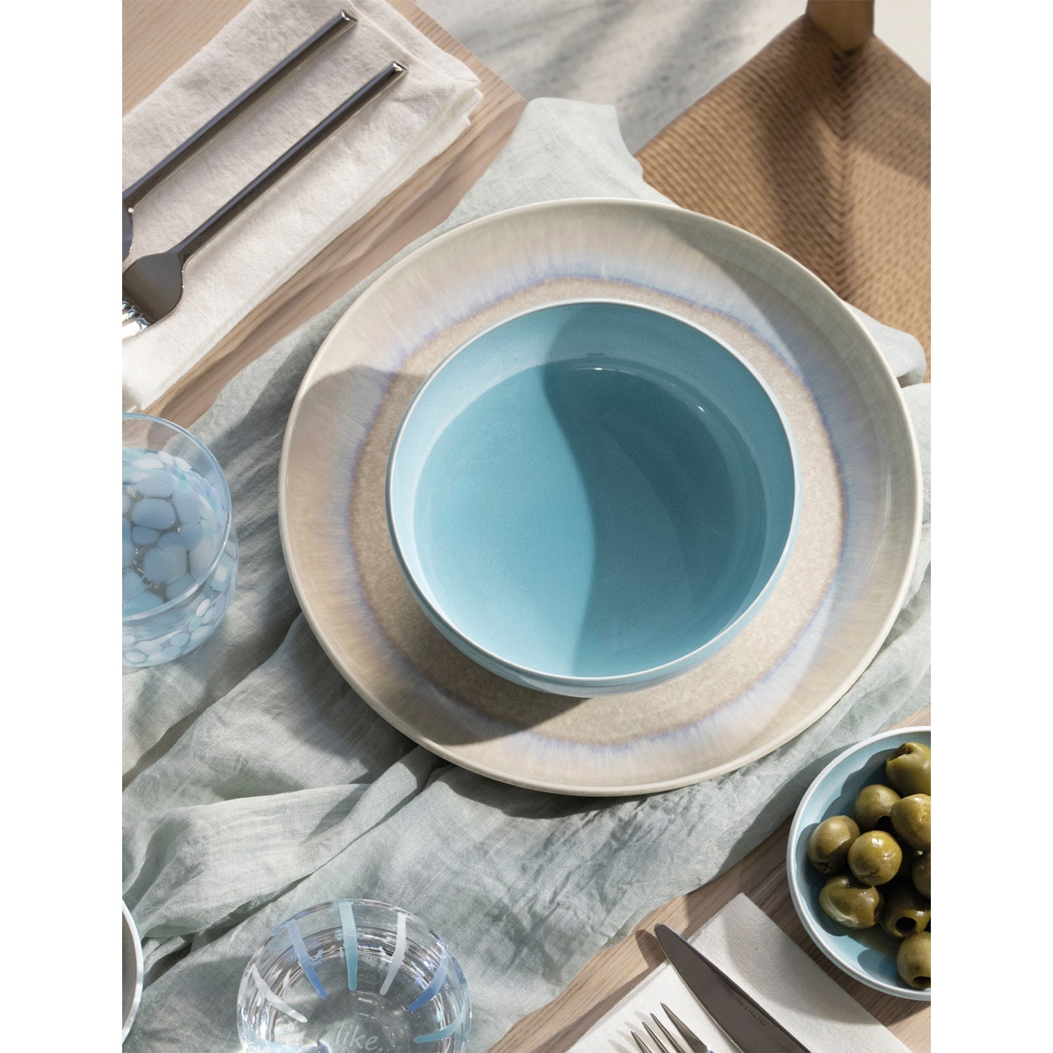 Perlemor porcelain cereal bowl by Villeroy & Boch, 550ml (British brand)
