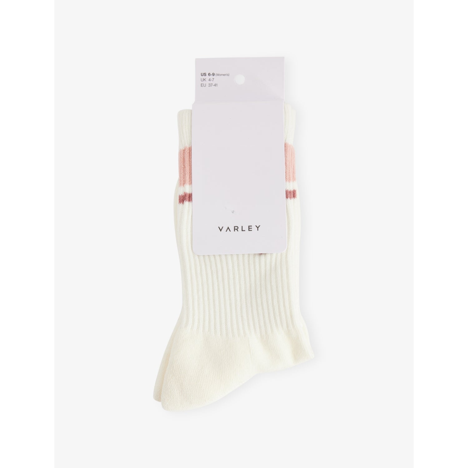 Varley Lamar Club Stripe-Trim Cotton-Blend Socks