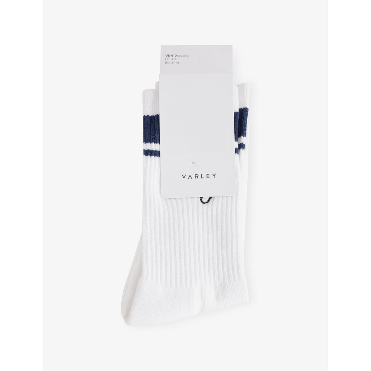 Lamar Club Stripe-Trim Cotton-Blend Socks - Egret/mauve/rose