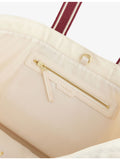 Varley embroidered cotton tote bag, imported from the UK