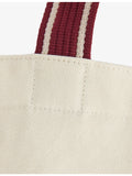 Varley embroidered cotton tote bag, imported from the UK
