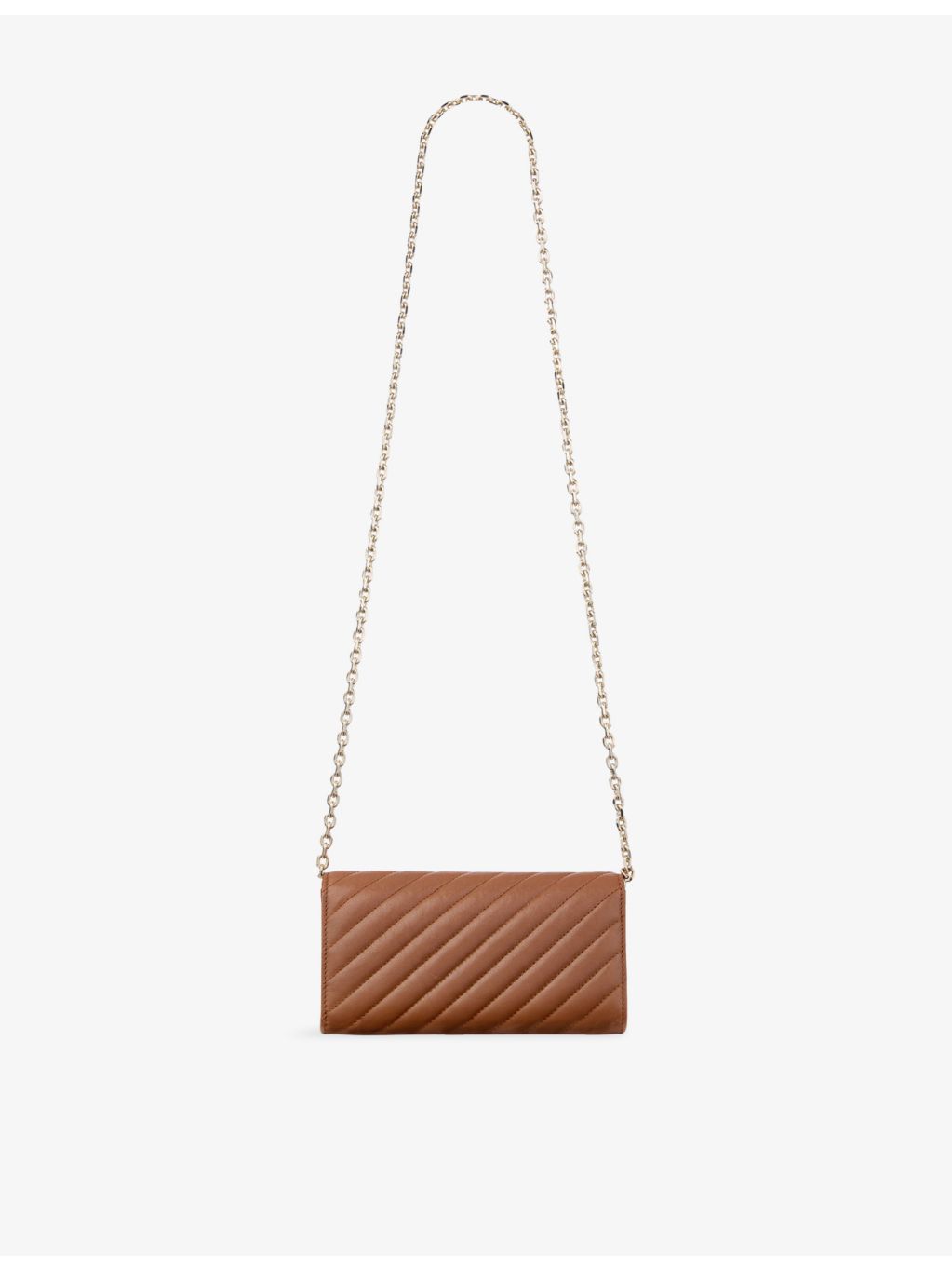 Jimmy Choo leather wallet chain 19cm chain strap (British brand)