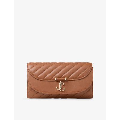 selfridges Jimmy Choo Curve Leather Wallet Chain- Buy online at McGrocer