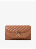 Jimmy Choo leather wallet chain 19cm chain strap (British brand)