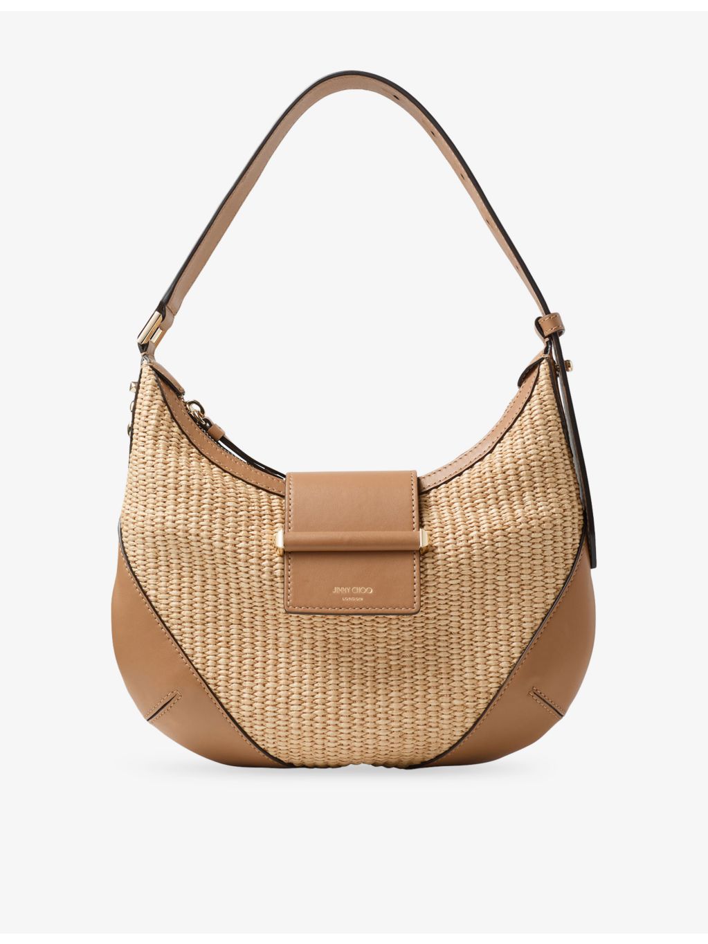 Jimmy Choo raffia hobo bag small (British brand)