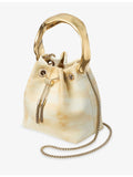 Jimmy Choo tie-dye leather top-handle bag (British brand)