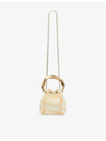 Jimmy Choo tie-dye leather top-handle bag (British brand)