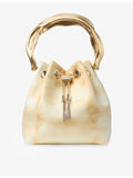 Jimmy Choo tie-dye leather top-handle bag (British brand)