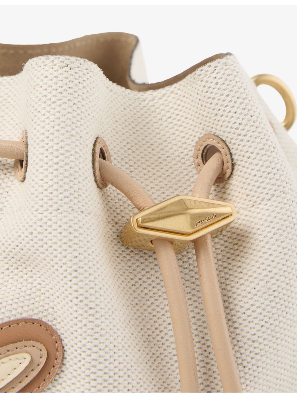 Jimmy Choo canvas tote bag small, imported from the UK