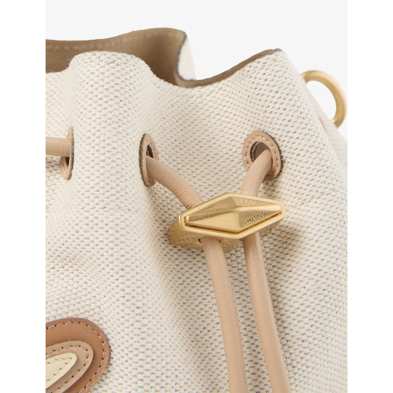 Jimmy Choo canvas tote bag small, imported from the UK
