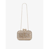 Jimmy Choo Cloud Clutch satin bag with crystals, UK version