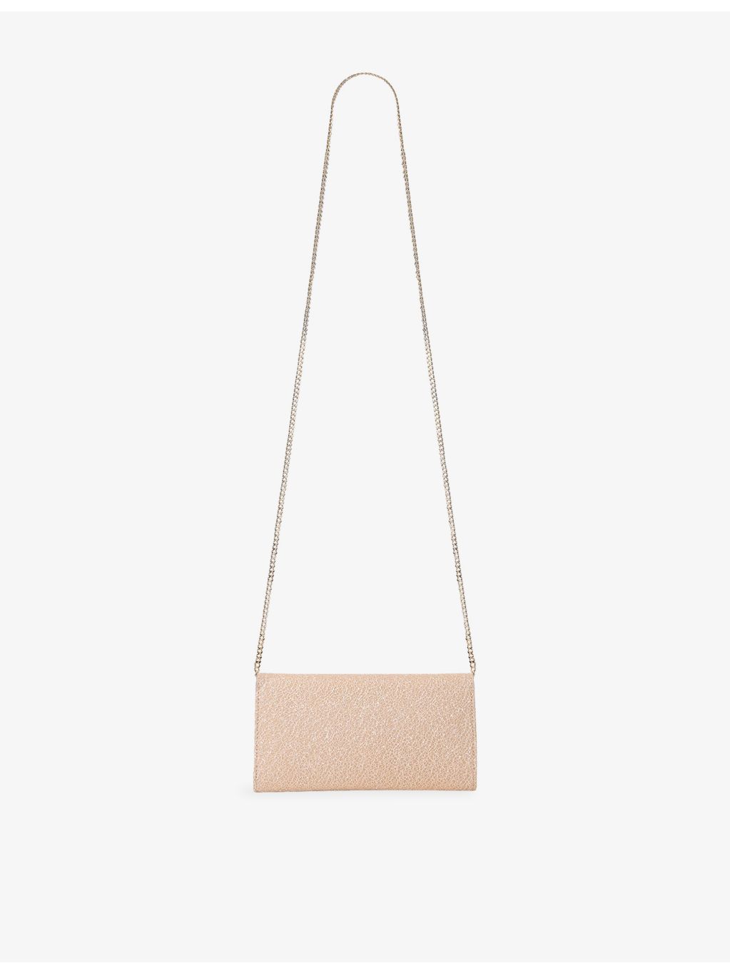 Jimmy Choo Emmie woven clutch bag, UK version