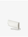 Jimmy Choo Emmie glitter woven clutch bag with chain strap - British product
