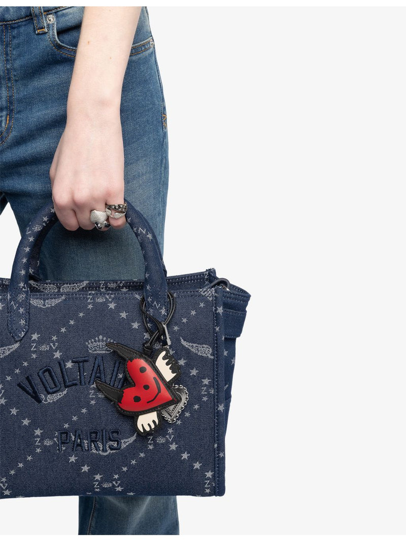 Zadig&Voltaire devil heart bag charm 9cm - British product
