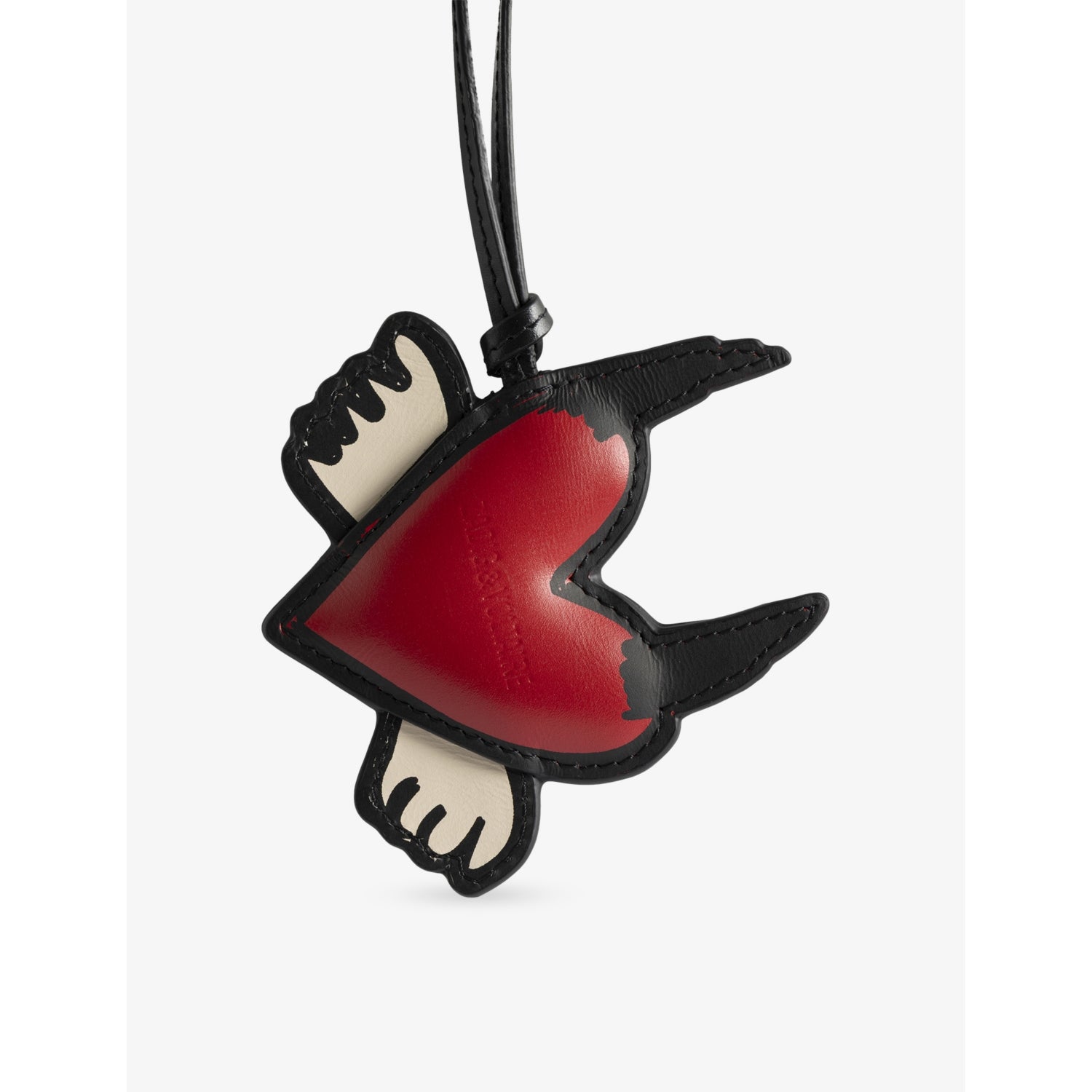 Zadig&Voltaire devil heart bag charm 9cm - British product